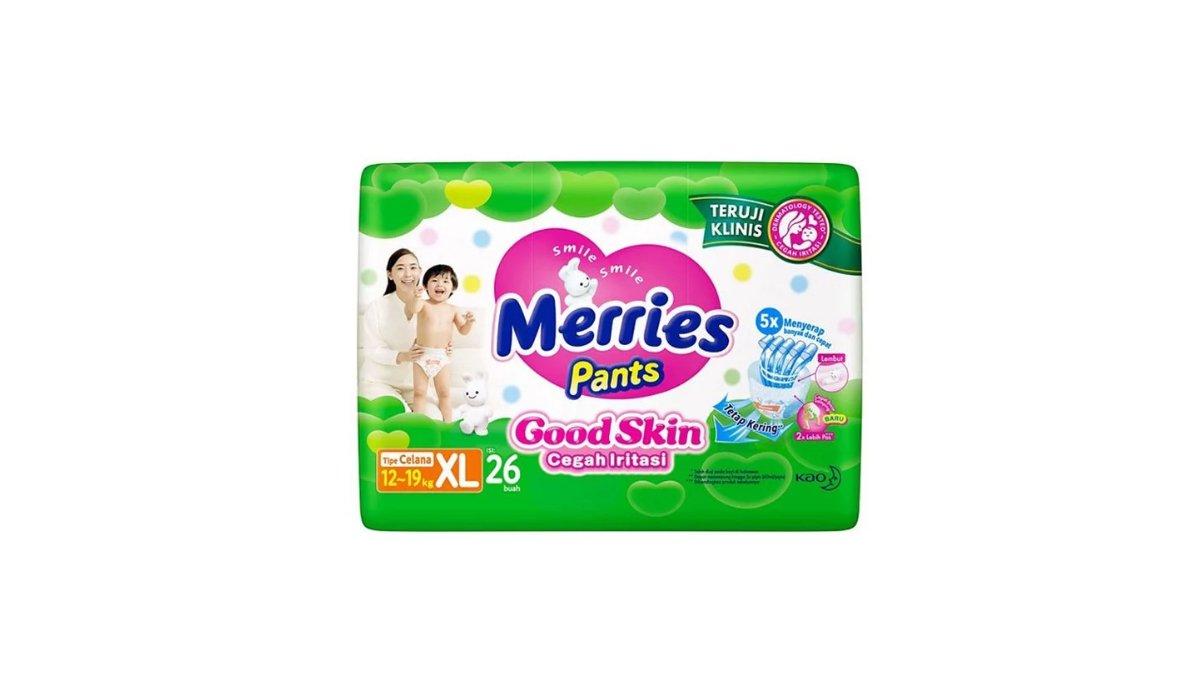 Popok Bayi Merries Pants XL26