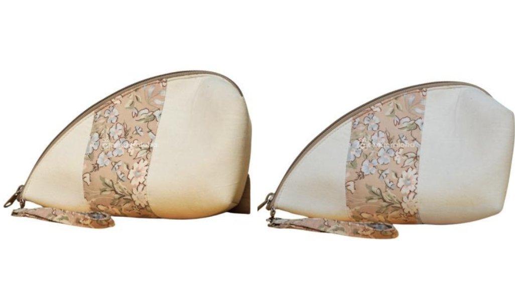 Pouch Batik Cap Motif Bunga