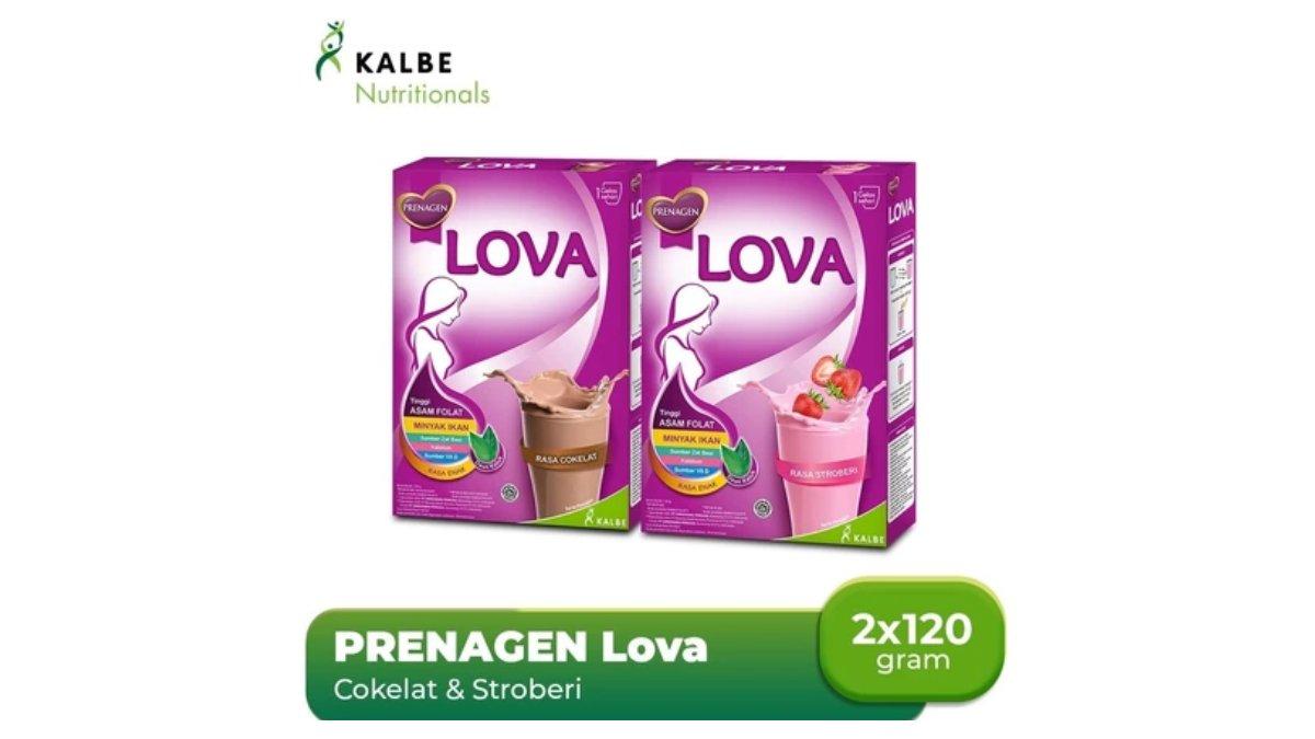 Prenagen Lova Cokelat & Stroberi 120gr