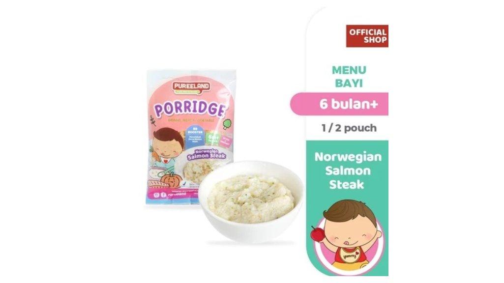 Pureeland Bubur Mpasi Bayi BB Booster/ Baby Porridge Weight Booster / Mpasi Organik
