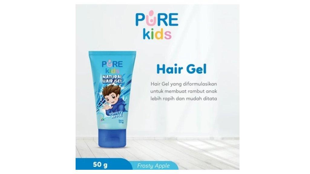 Purekids Natural Hair Gel 50gr Aroma Frisky Bergamot & Frosty Apple