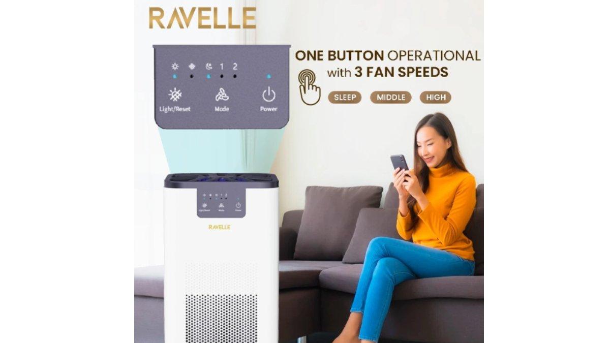 RAVELLE AERIS Premium Air Purifier HEPA13.