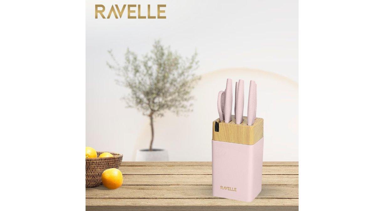 RAVELLE Pisau Dapur Anti Lengket 7 in 1 Set produk