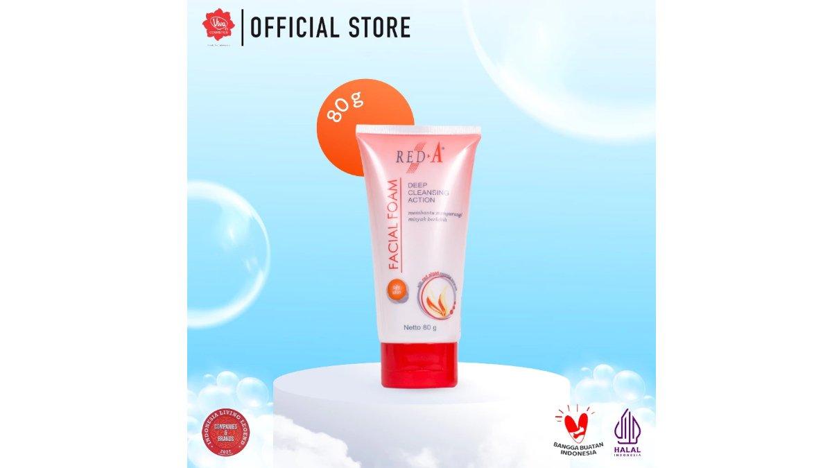 Red-A Facial Foam for Oily Skin with Oil Absorbent & Red Algae Extract