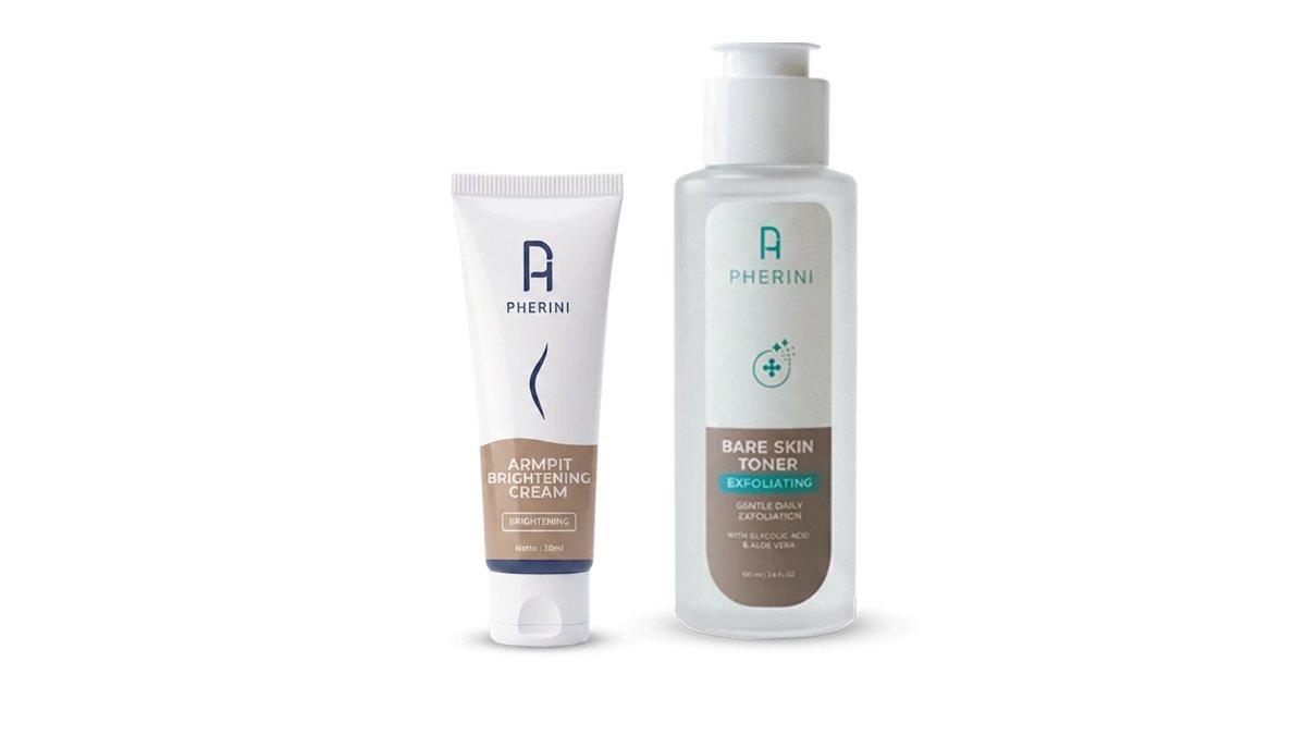 Review Pherini Bare Skin Toner Exfoliating dan Pherini Armpit ...