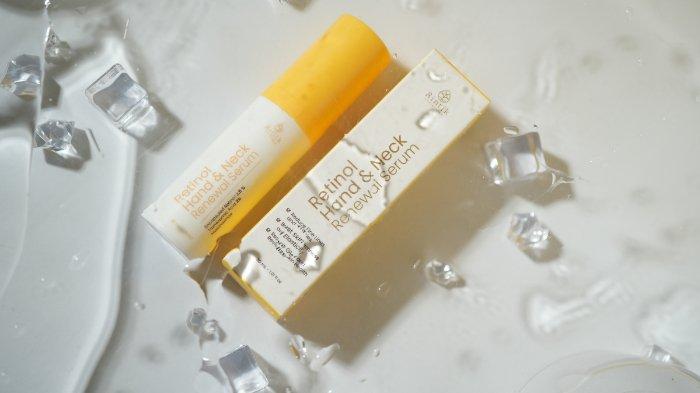 Rintik Skincare meluncurkan inovasi terbarunya Retinol Hand and Neck Renewal Serum yang fokus pada perawatan anti aging di area tangan dan leher.