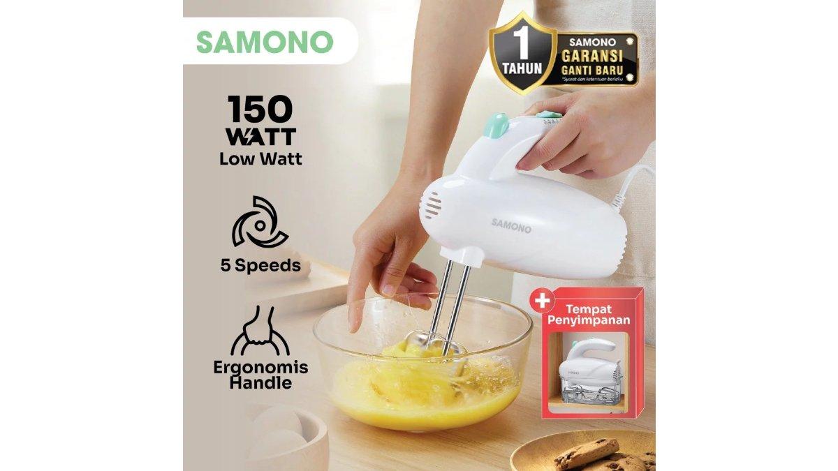 SAMONO Hand Mixer 150 Low Watt SW-HM150