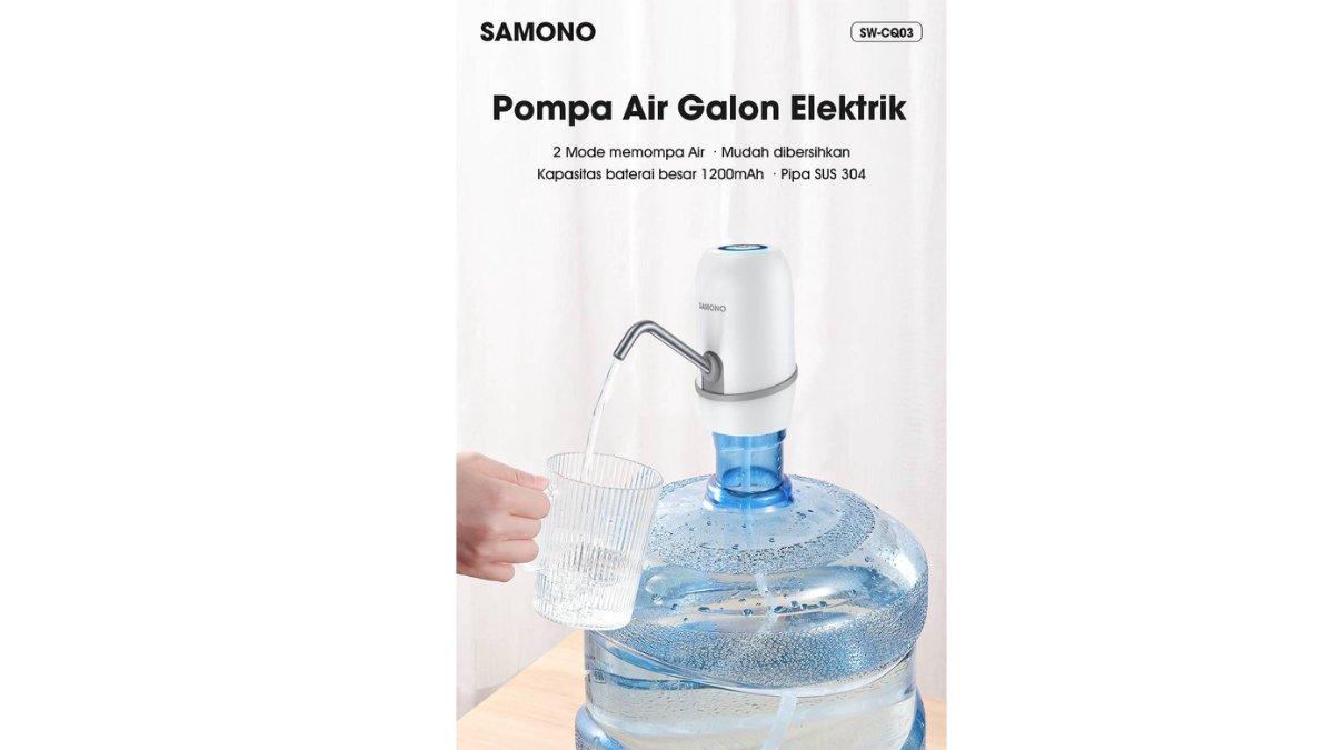 SAMONO Pompa Galon Mulut Stainless Anti Karat SW-CQ03