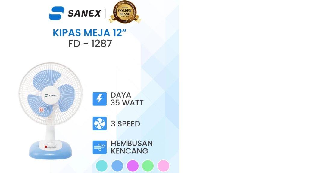 SANEX Kipas Angin Meja 12 Inch FD-1287