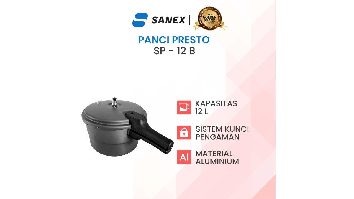 SANEX Panci Presto Brilliant Coating 12 Liter SP-12 B