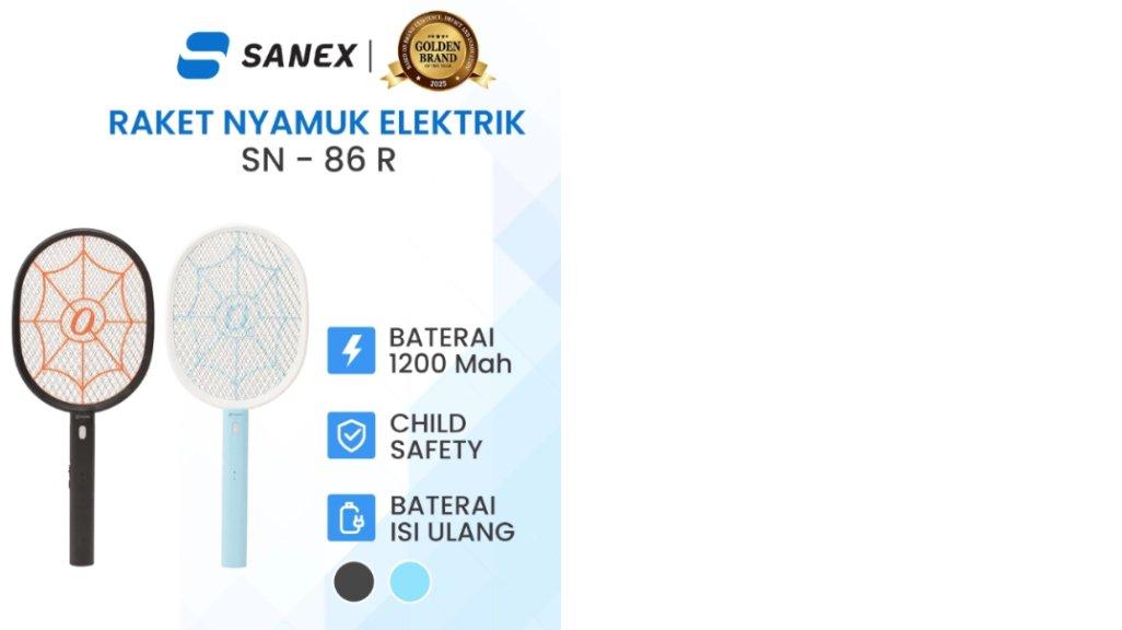 SANEX Raket Nyamuk Rechargeable SN-86 R