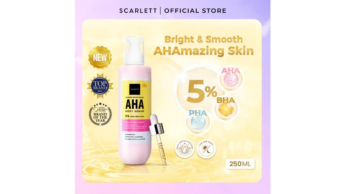 SCARLETT Intense Brightening AHA Body Serum