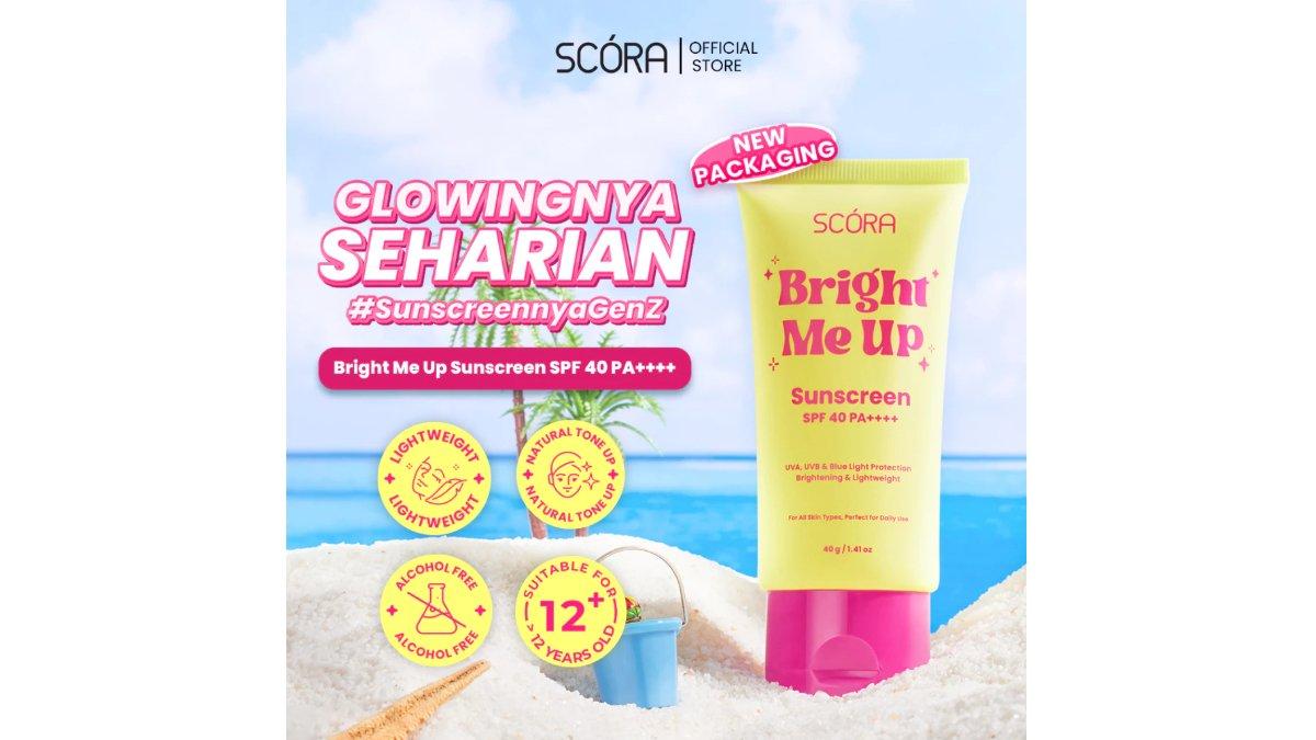 Review SCORA Bright Me Up Sunscreen: Manfaat, Kelebihan, hingga ...