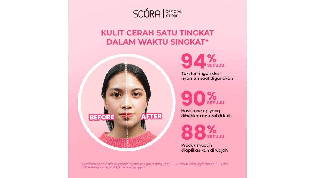 SCORA Sheer Glow Tone Up Cream