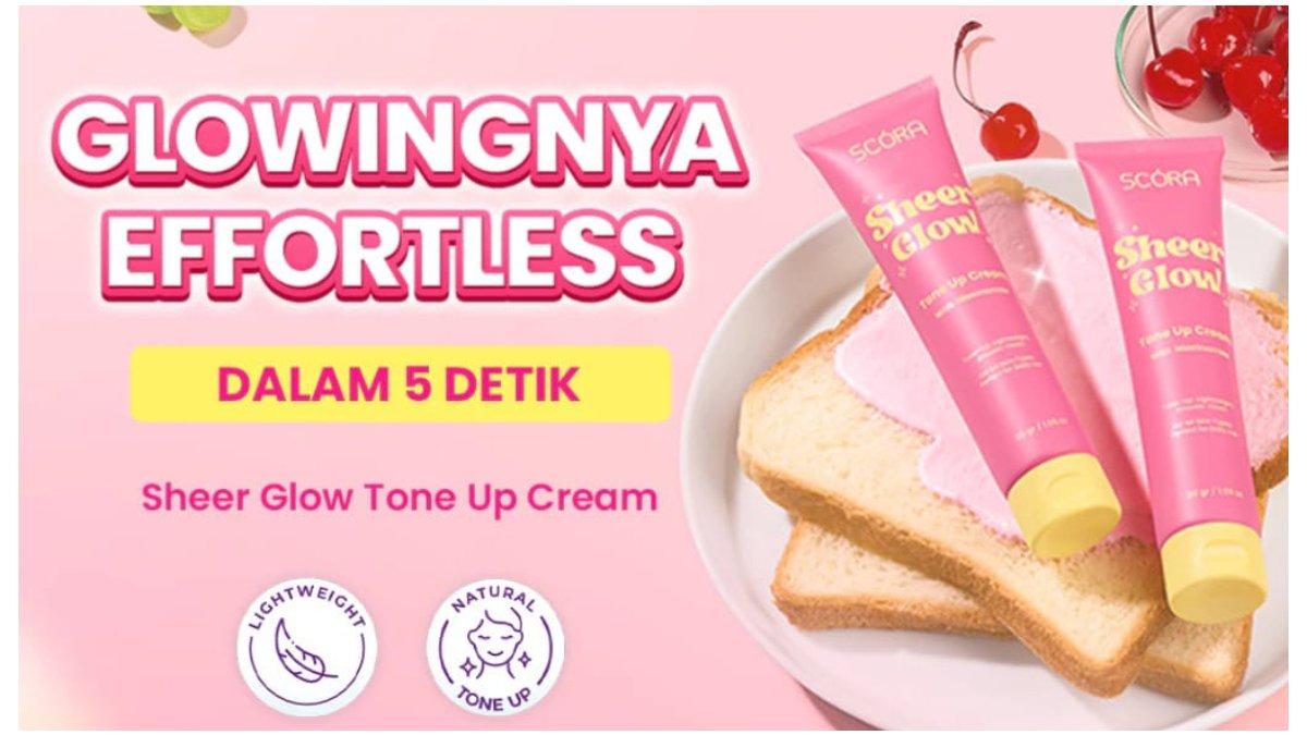 Tone up cream cocok untuk kamu yang malas make up tebal
