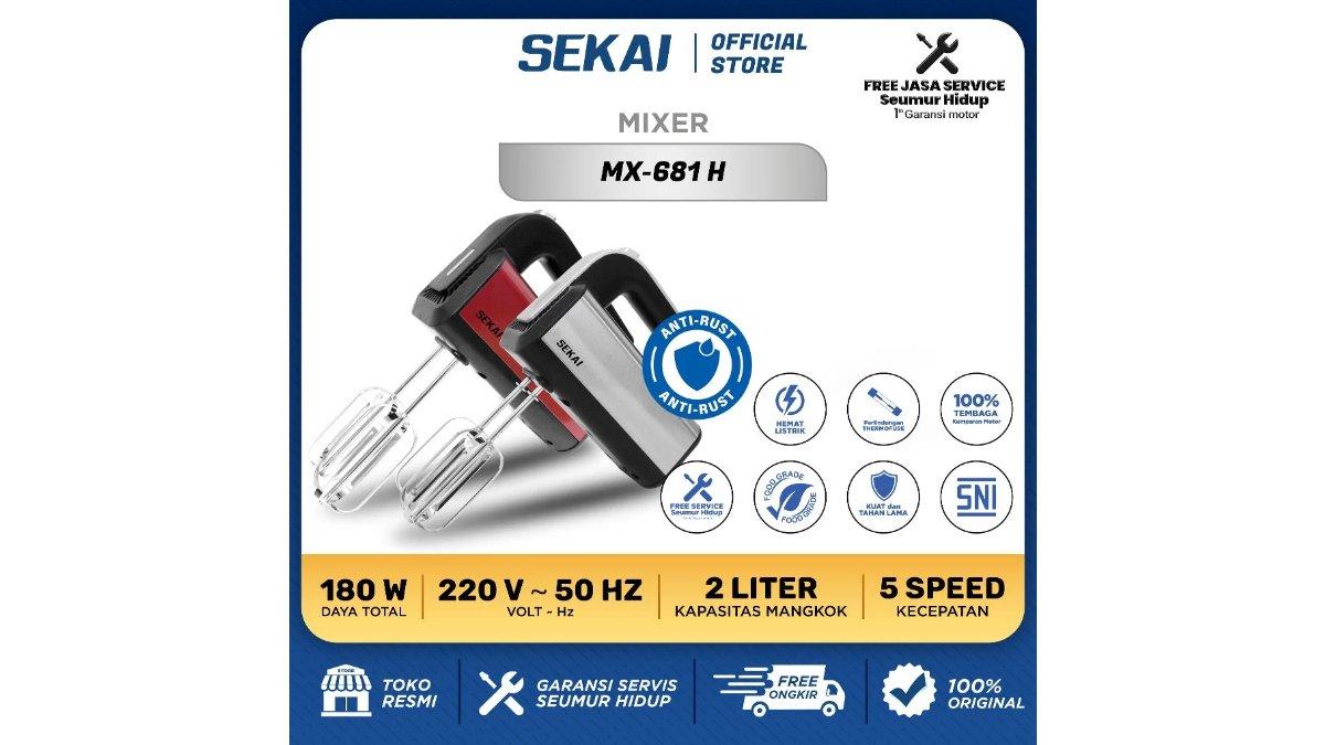 SEKAI Hand Mixer - MX 681 H