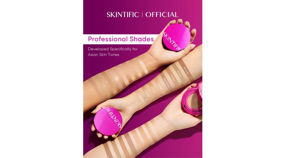 SKINTIFIC Cover Glow Perfect Pink Cushion