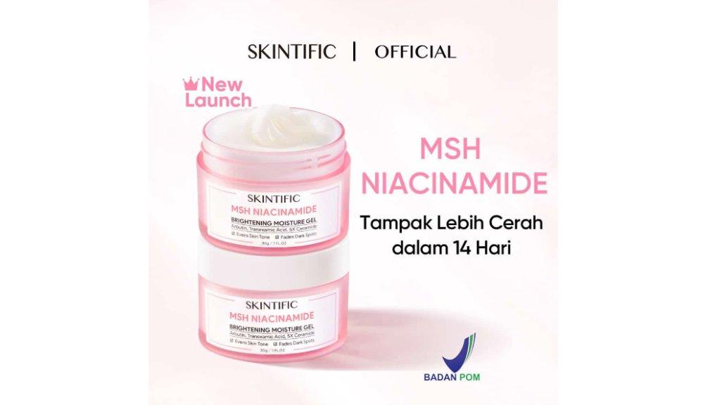 SKINTIFIC MSH Niacinamide Brightening Moisturizer Gel