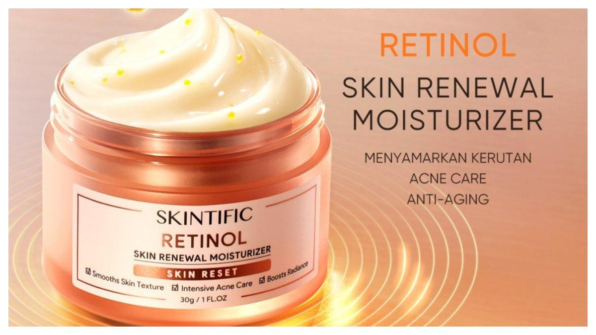 SKINTIFIC Retinol Skin Renewal Moisturizer