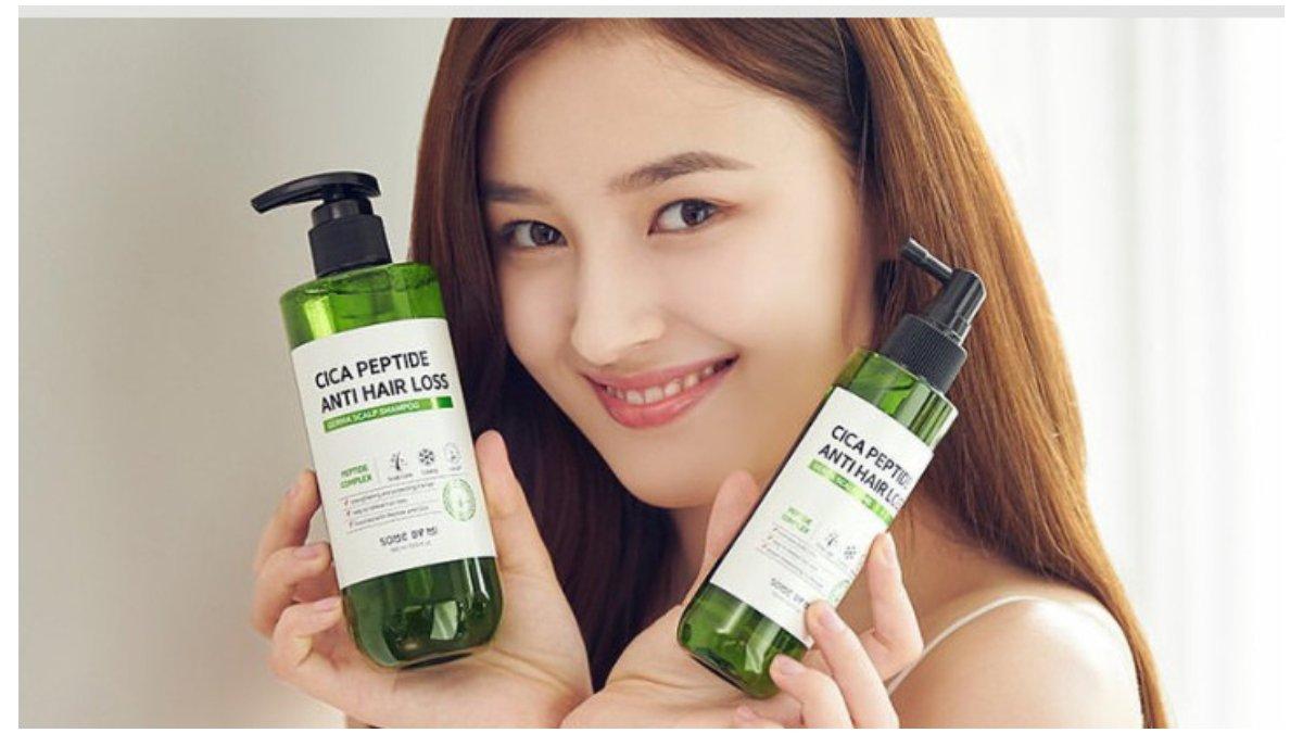 Review SOME BY MI Cica Peptide Anti Hair Loss Derma Scalp Tonic yang Diklaim Ampuh Hempas Rontok
