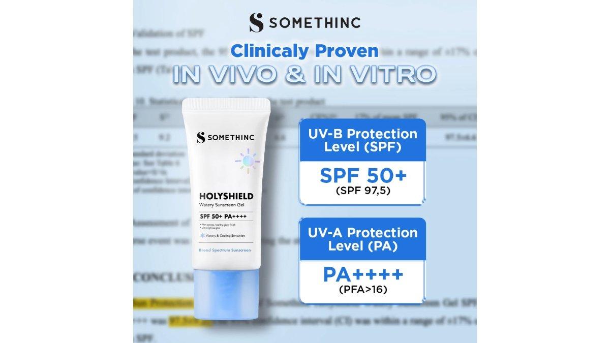 SOMETHINC Holyshield UV Watery Sunscreen Gel SPF 50