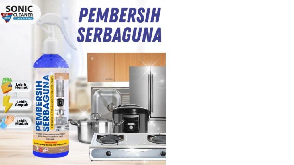 SONIC CLEANER 250ml Pembersih Peralatan Dapur Cairan Serbaguna