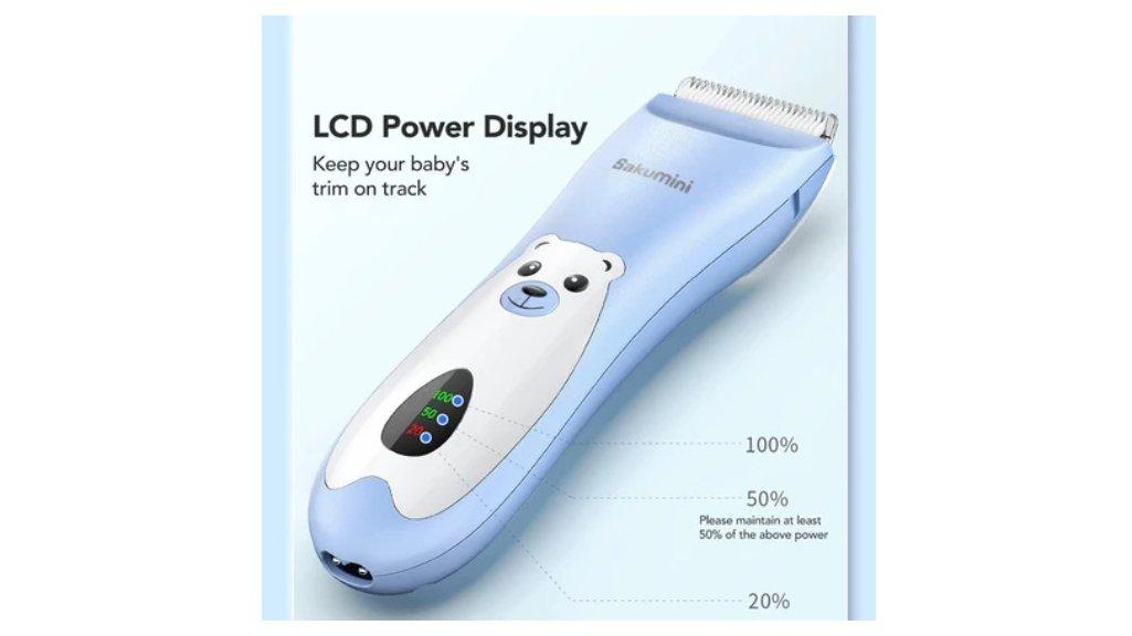 Sakumini Hair Clipper Elektrik Alat Mesin Cukur Potong Rambut Bayi