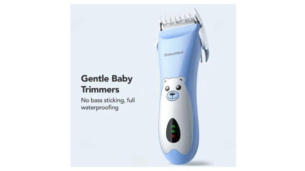 Sakumini Hair Clipper Elektrik Alat Mesin Cukur Potong Rambut Bayi