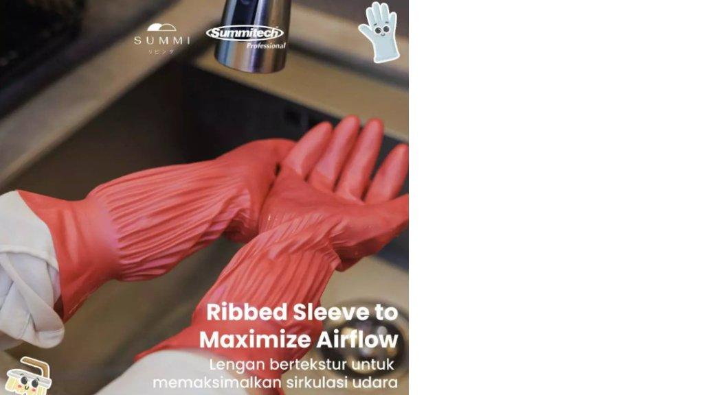 Sarung Tangan Cuci Piring Summitech - Comfort Plus