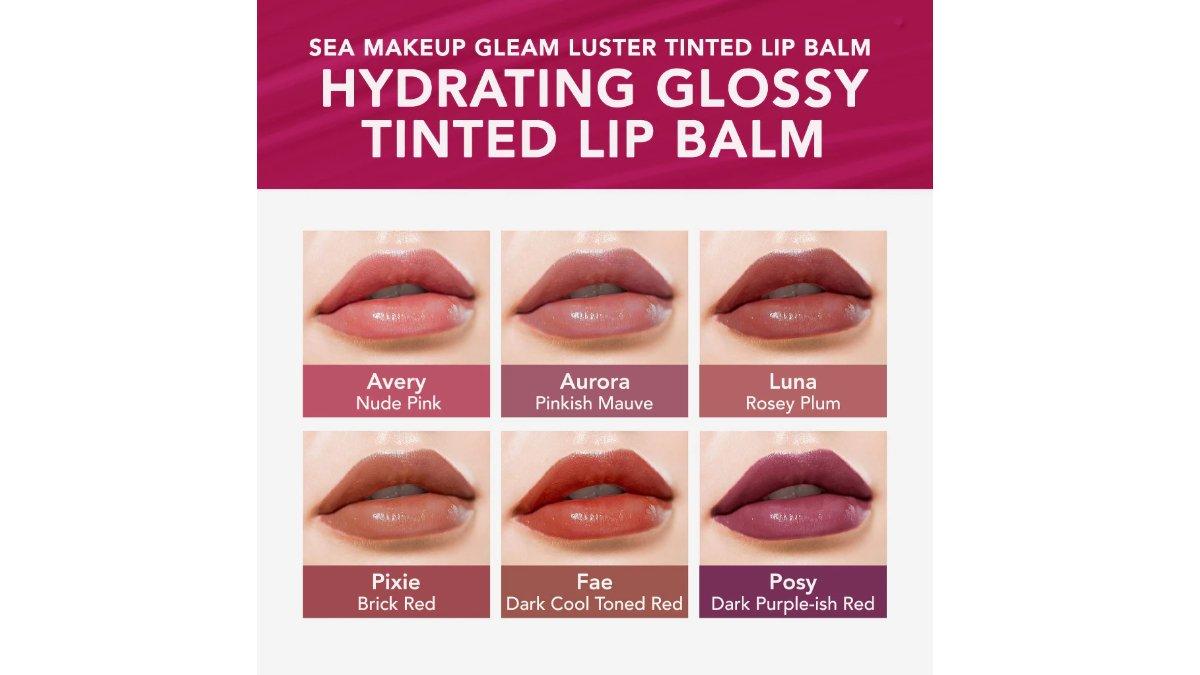 Sea Makeup Gleam Luster Tinted Lip Balm