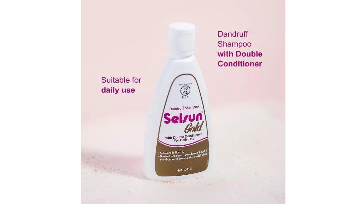 Selsun Gold Dandruff Shampoo with double conditioner