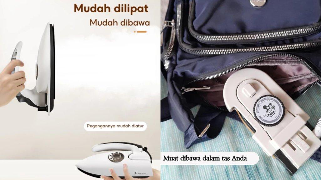 5 Rekomendasi Setrika Mini Rp100 Ribuan, Bisa Dilipat dan Dibawa Traveling