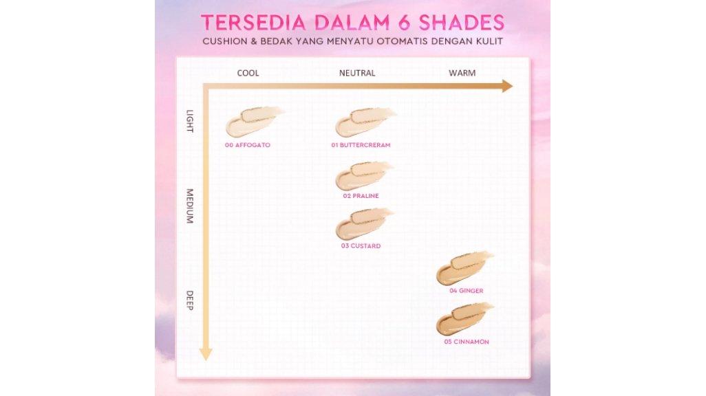 Shade Glad2Glow 2in1 Perfect Pair Cushion Powder Foundation