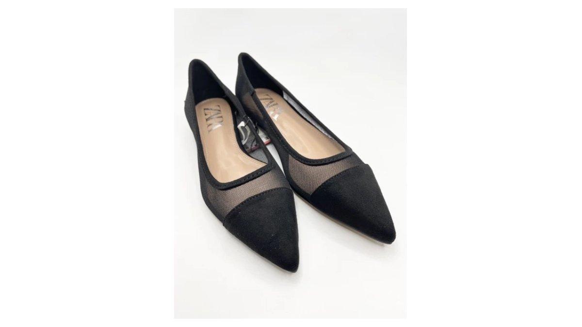 Shoes ZR 256 Hitam Mesh Sintetis 35-40