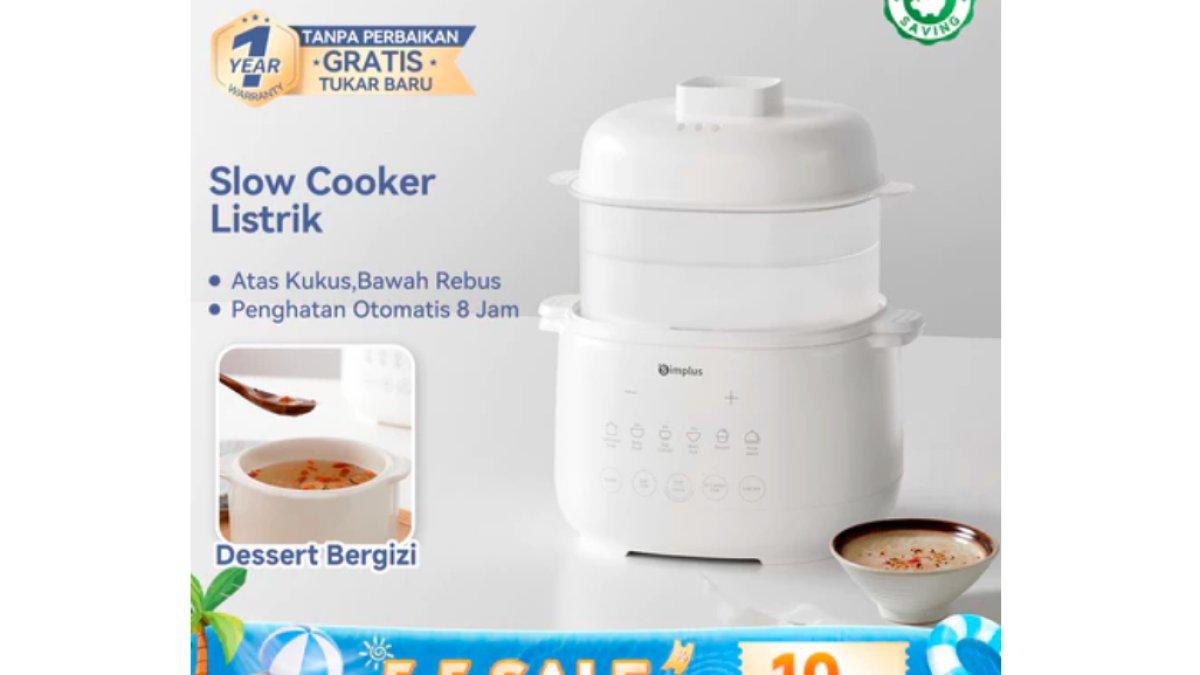 Simplus Slow Cooker Listrik 1L