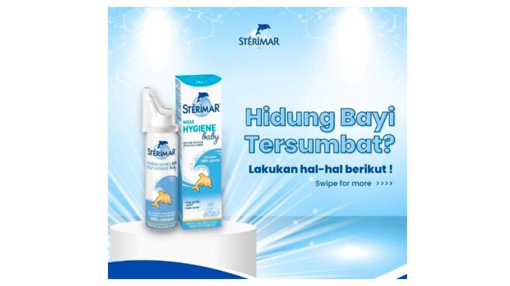 STERIMAR Nose Hygiene Baby Gently Cleanses and Prevent Colds
