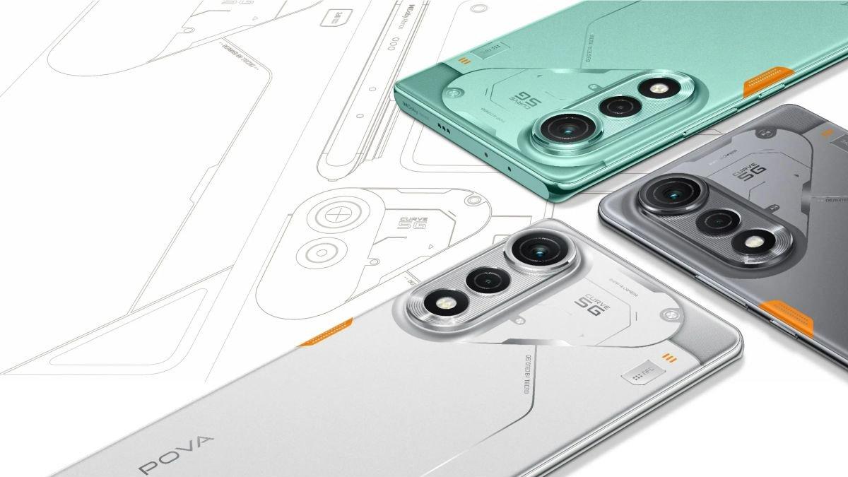 Ilustrasi TECNO POVA Curve 5G yang hadir memadukan desain cantik dan futuristik, banderolnya Rp 3 jutaan di Tanah Air