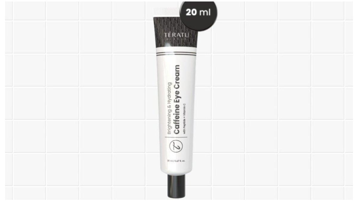 TERATU BEAUTY Brightening & Hydrating Caffeine Eye Cream