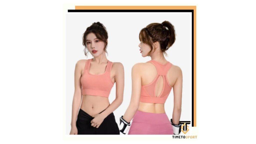 TIMETOSPORT Bra Sport Wanita Import Model Push Up Seamless Untuk Yoga / Fitnes / Running 1012