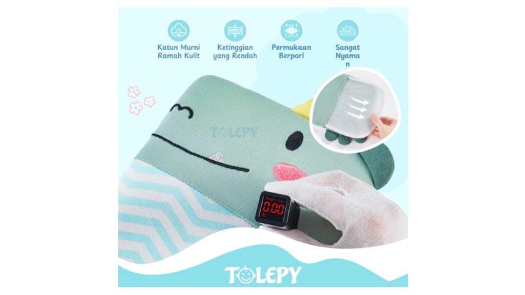 TOLEPY Bantal Newborn Anti-peyang