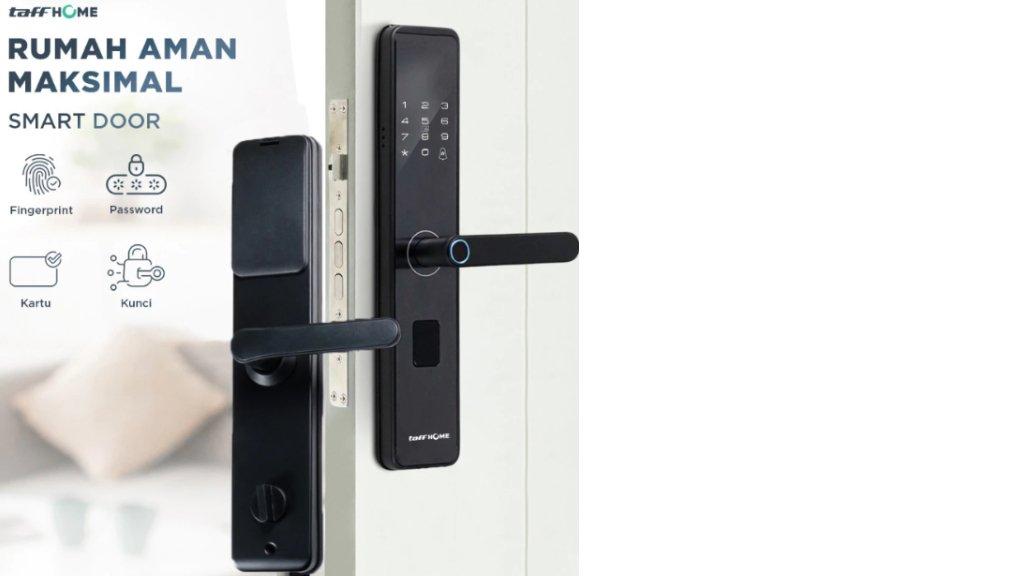 TaffHOME Smart Door Lock Fingerprint Password Card Alarm - S203