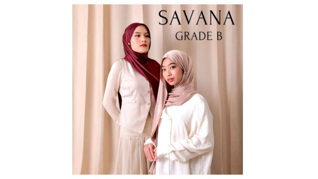 Tantri Namirah Official - Savana Luxury Pashmina (GRD B) Silk Soft