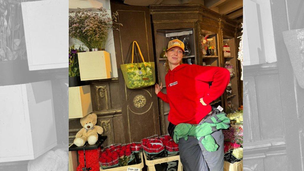 Display tas lintang kejora di salah satu toko fashion di Belgia. (Istimewa)