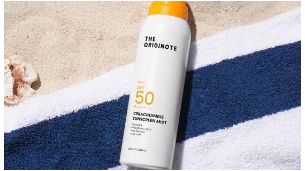The Originote Ceracinamide Sunscreen Mist SPF 50 PA++++