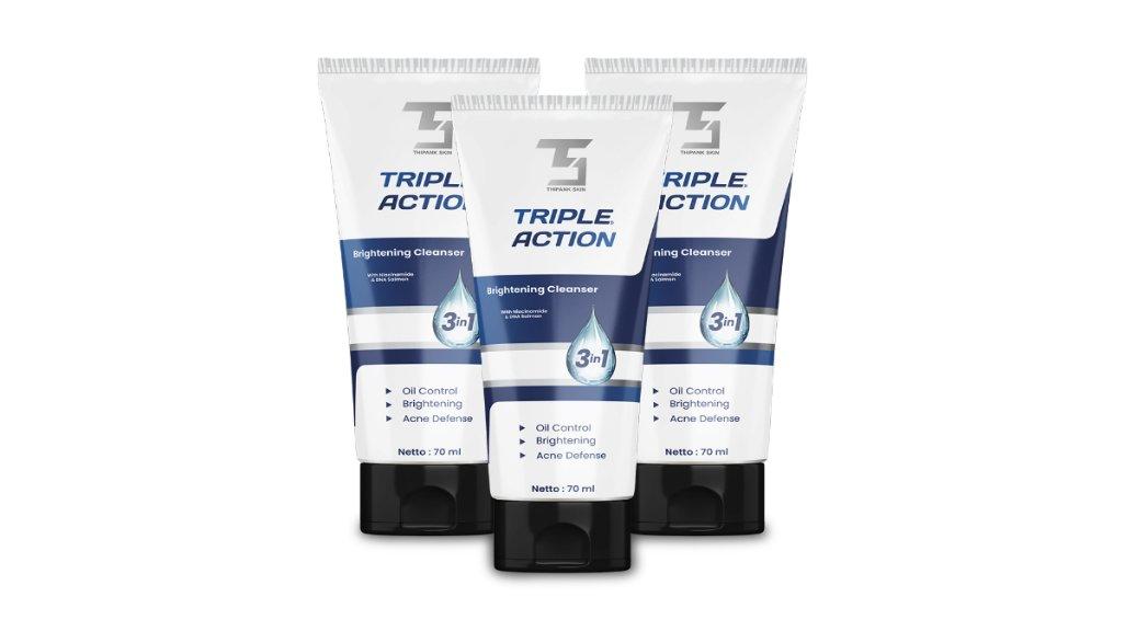 Produk Thipank Facial Wash cocok bagi pria yang ingin merawat kulit wajah tanpa ribet.