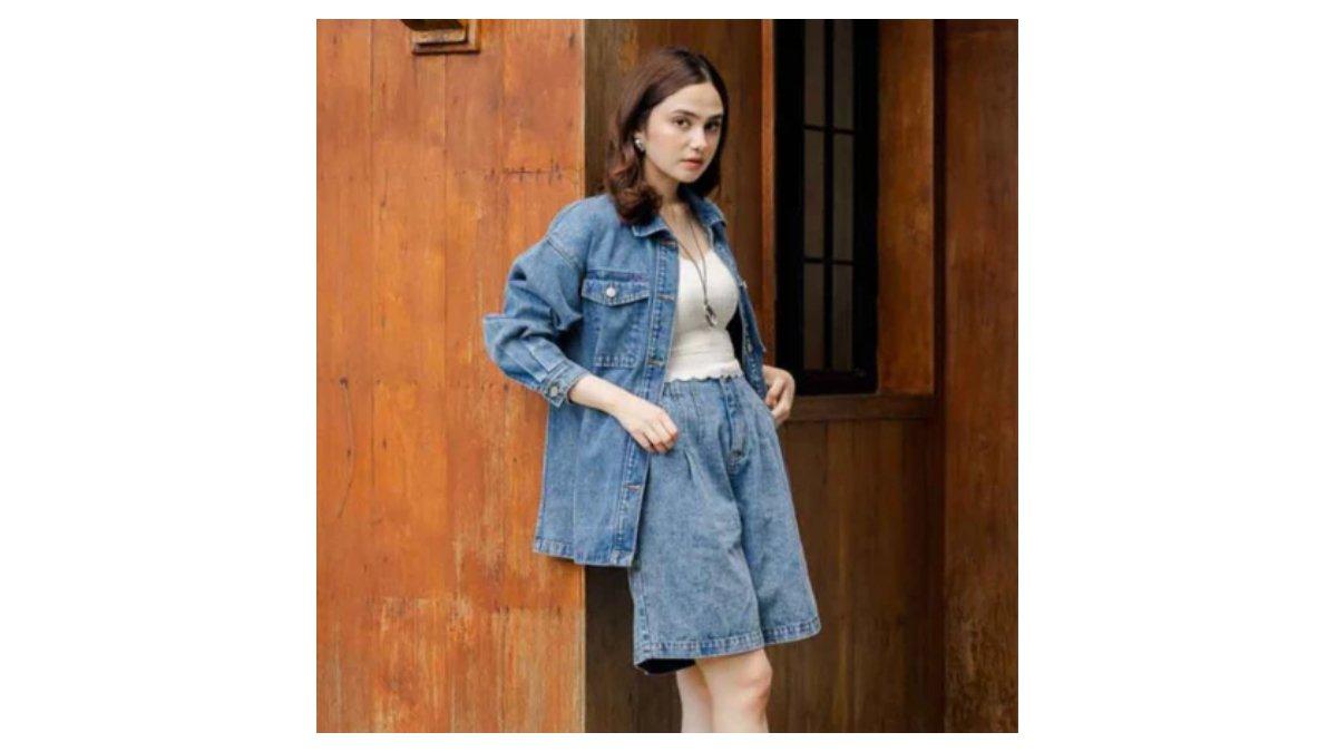 This Is April X Syifa Hadju Vol.II Atasan Outer Jeans Wanita 