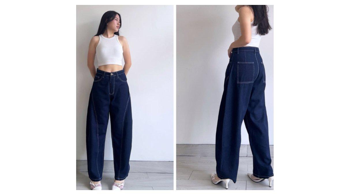 Tips menutupi perut buncit dengan menggunakan celana high-waist