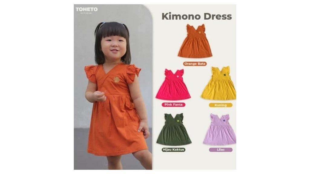 Toheto - Kimono Dress - Anak Perempuan 1-4 Tahun