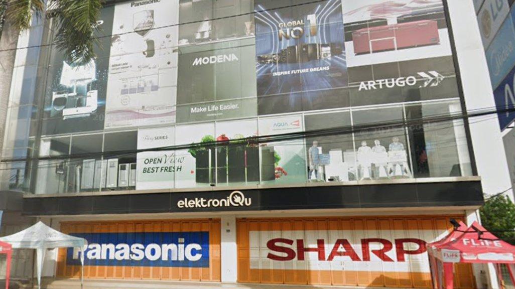 Foto Toko ElektroniQu di Jl. Sultan Agung, Randugunting, Kecamatan Tegal Selatan, Kota Tegal, Jawa Tengah 52124 yang diambil Google Maps pada Juli 2025.