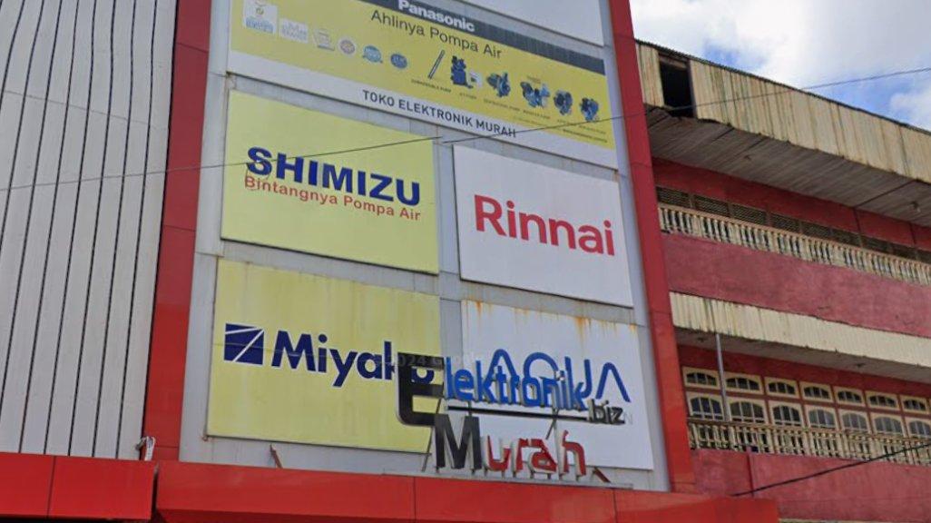 Foto Toko Elektronik Murah di Jl. Nusa Indah Baru, Darat Sekip, Kecamatan Pontianak Kota, Kota Pontianak, Kalimantan Barat 78243 yang diambil Google Maps pada Maret 2024.